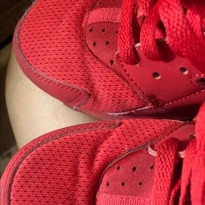 huaraches , red , 5.5